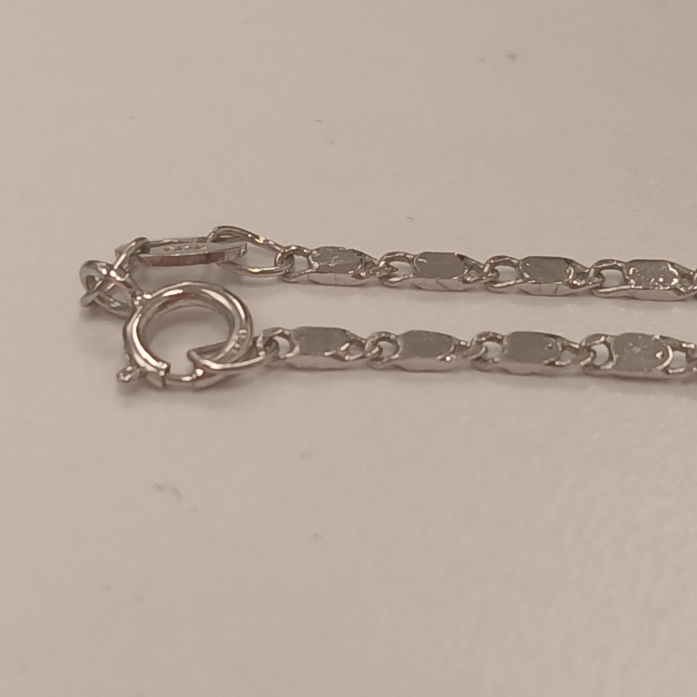New 18k White Goldplated Necklace With Lion Coin Parve Pendant Never Worn - Picture 9 of 12